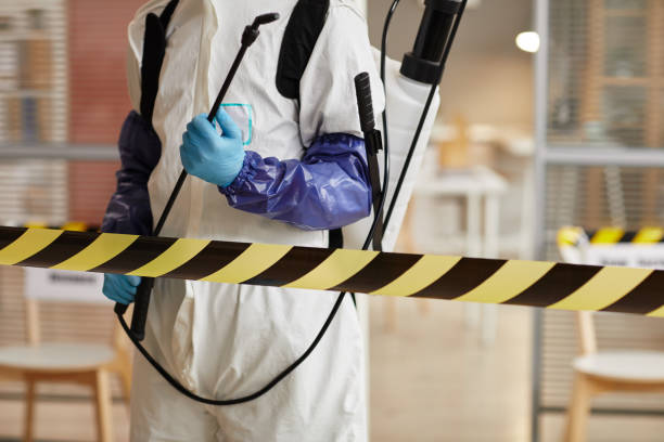 Professional Hoarding Cleanup technician working in Watkins, CO